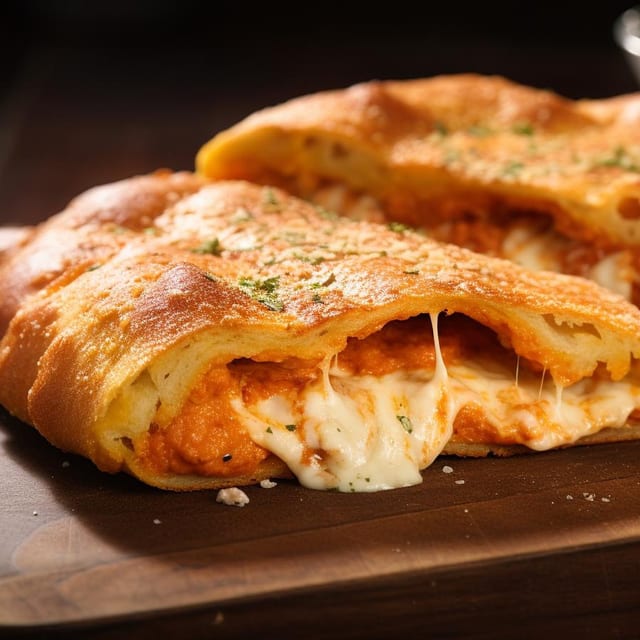Calzone Filled with Mozzarella & Ricotta (Family).