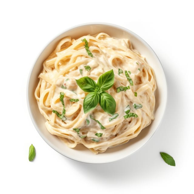 Fettuccine Alfredo.