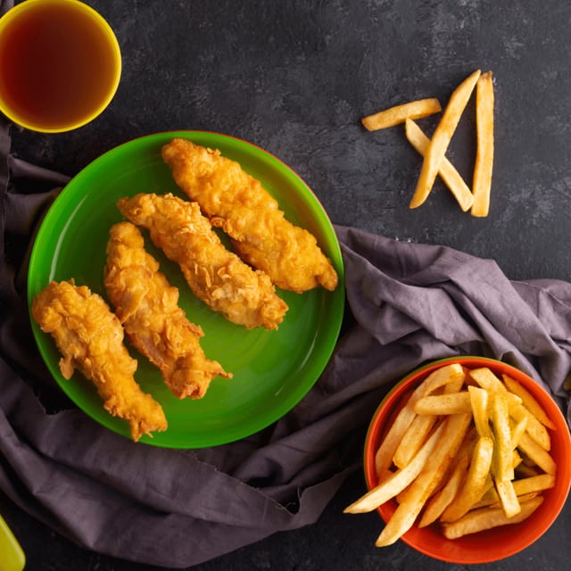 Chicken Fingers & Fries.