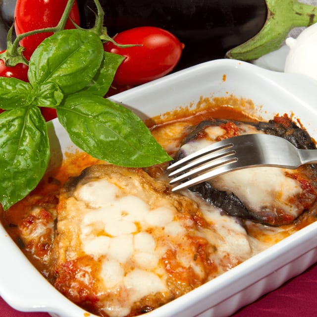 Eggplant Parm.